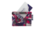 Porte badge pavot  fuchsia