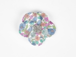 Petite Barrette Pétales de Fleur pastel fleuri