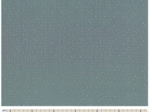 Tissu gaze pois or bleu gris