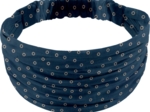 Bandeau fichu Enfant bulle bronze marine