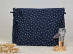 Trousse de toilette bulle bronze marine