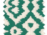 Tissu jacquard vert