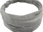 Bandeau fichu Bébé etoile or gris