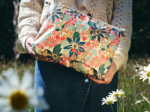 Trousse de toilette cerise en fleur