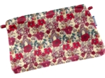 Mini pochette tissu coquelicot