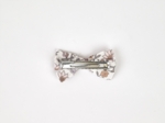 Barrette ruban petit  rêve de jasmin