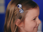 Barrette Noeud Anti-Glisse scandinavia bleu