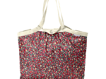 Sac cabas taille moyenne plissé tapis rouge