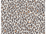 Coupon tissu 1 m leopard