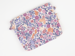 Mini pochette tissu comptine enchantée rose