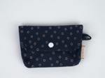 Pochette Savon bulle bronze marine