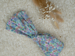 Bandeau croisé pastel fleuri