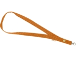 Porte-clés collier paille dorée caramel