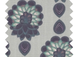 Tissu voile lotus vert