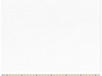 Coupon tissu 1 m gaze lurex blanc