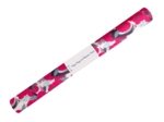 Coupon tissu enduit de 35cm  ex2440 coton d'or fuchsia