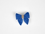 Barrette Mini Noeud Papillon bleu navy