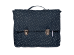 Cartable paille argent jean