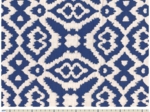 Tissu Jacquard bleu