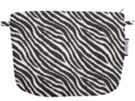 Pochette tissu zèbre