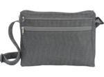 Base sac grande besace anthracite argent