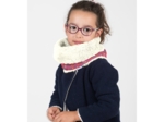 Echarpe tube enfant badiane framboise