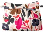 Mini pochette plissée champ floral