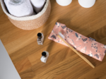 Pochette brosse à dents oiseau bandana