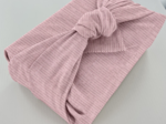 Furoshiki moyen 48 x 48 cm gaze lurex rose