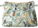 Mini pochette plissée paradizoo mint