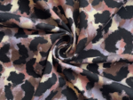 Tissu jersey léopard aquarelle