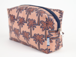 Trousse de toilette rectangle palmeraie