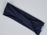 Bandeau Jersey Twisté bleu marine