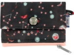 Mini pochette porte-monnaie constellations