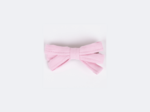 Barrette ruban oxford rose