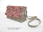 Rabat sac compagnon prairie pourpre