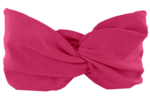 Bandeau Jersey Croisé Enfant fuchsia