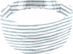 Bandeau fichu Enfant rayé bleu blanc