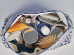 Trousse de toilette scandinavia bleu