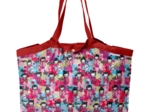 Sac cabas taille moyenne plissé kokeshis