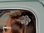 Petite Barrette Pétales de Fleur mille et une fleurs