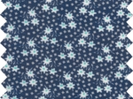 Tissu enduit  au mètre cosmo marine ex1007