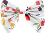Barrette noeud papillon reveil printanier