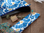 Trousse de toilette passion bleue