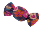 Petite barrette mini bonbon hippie fleurie