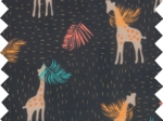 Coupon tissu 50 cm palma girafe