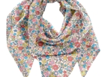 Foulard pompon mille et une fleurs