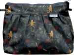 Pochette plissée jungle party