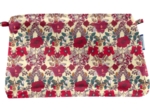 Pochette tissu coquelicot
