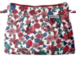 Mini pochette plissée prairie fleurie